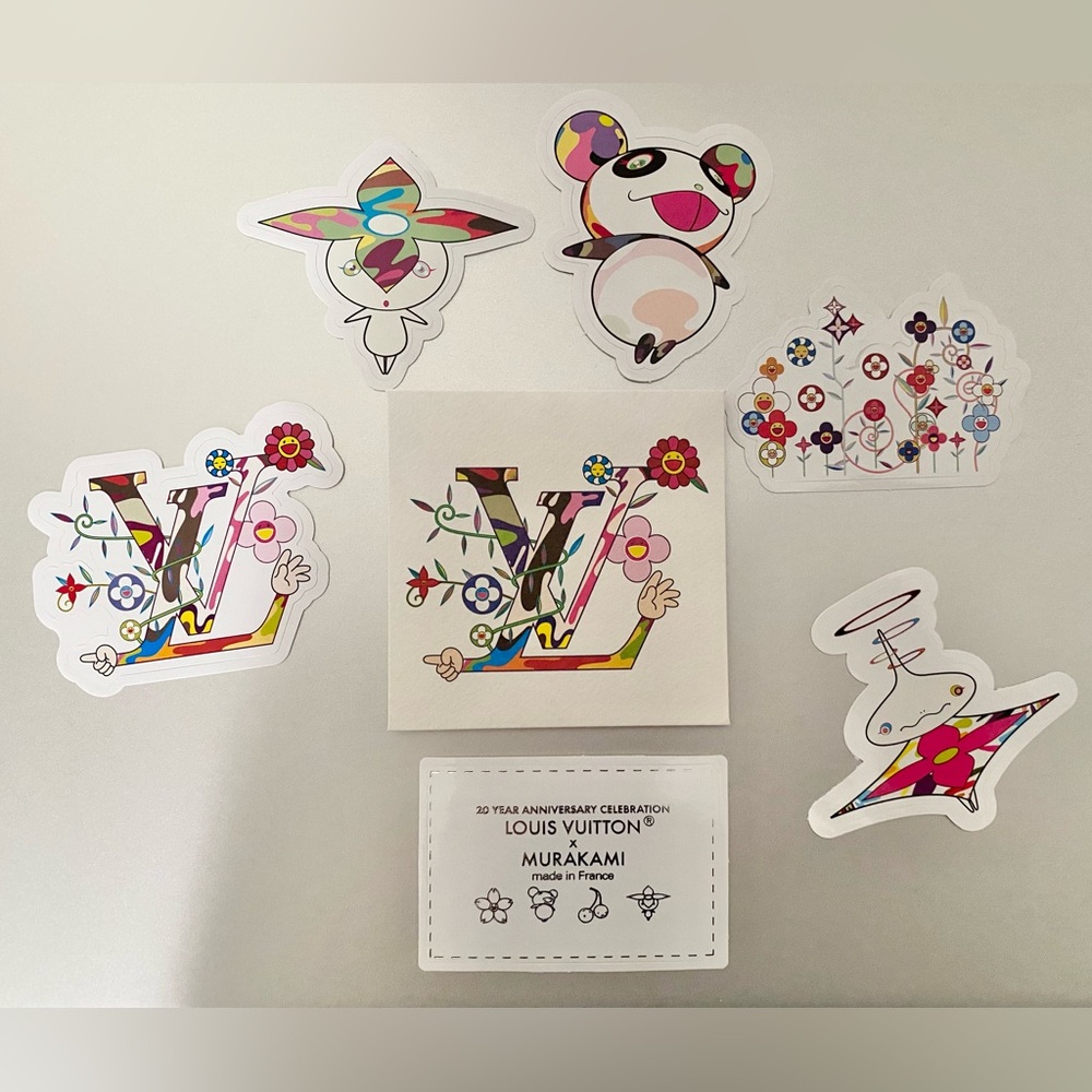 Louis Vuitton Takashi Murakami Sticker Set